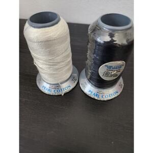 Pearl Cotton Serger Thread